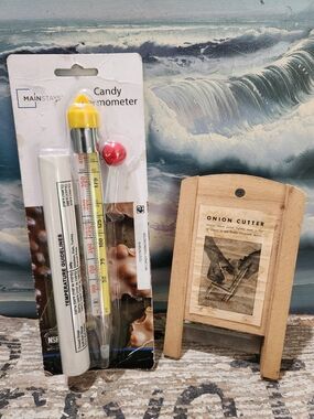 Mainstays Yellow Candy Thermometer - Accurate Candy & Deep Frying Readings